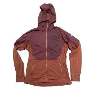 Arc’Teryx Delta Hybrid Hoody Women’s M Orange Hiking Outdoor